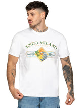 Enzo Milano Graphics Baggy Regular Fit T Shirts